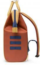 farbenfroher Freizeitrucksack Kilfi Adventurer Medium gelb Cabaia orange Blätter