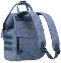 Adventurer Small Cityrucksack blau Wechselfront wasserabweisend Galway vegan Cabaia