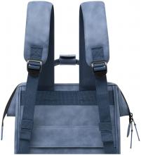 Adventurer Small Cityrucksack blau Wechselfront wasserabweisend Galway vegan Cabaia