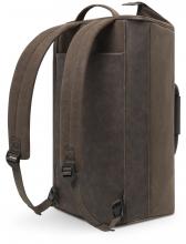 Cabaia Reisetasche Soyo Canvas braun Schuhfach Fronttasche