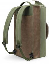 Wochenendtasche recycelt Cabaia Duffle grün Nicosia gewachst Canvas