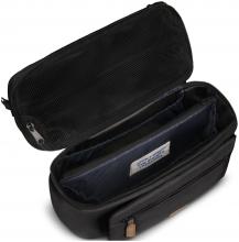 Kosmetiktasche Cabaia Molle Berlin schwarz Lavendel Fronttasche