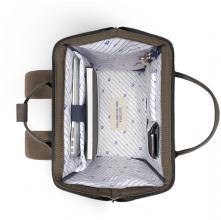 urbaner Backpack Soyo braun Canvas Cabaia Adventurer gewachst Large