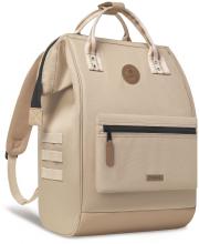 Lobito heller Freizeitrucksack Cabaia Large Adventurer beige Wechseletui