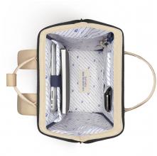 Lobito heller Freizeitrucksack Cabaia Large Adventurer beige Wechseletui