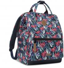 femininer Wanderrucksack Edea Blumen Cabaia Medium bunt Adventurer 