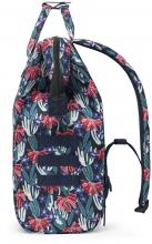 femininer Wanderrucksack Edea Blumen Cabaia Medium bunt Adventurer 