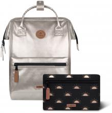 Cabaia Mädchenrucksack Honolulu irisierend golden Adventurer Medium