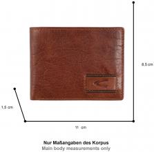 Camel Active Jeans Wallet Panama Cognac Datenschutz