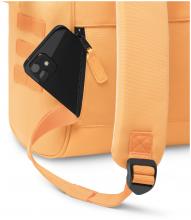 Cabaia fröhlicher Outdoorrucksack orange Omis nachhaltig Adventurer Medium