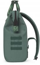Jugendrucksack mit Laptopfach Wechselfront Cabaia Adventurer Leon grün