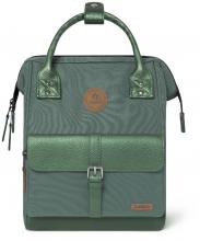 Cabaia Backpack Adventurer Small Leon dunkelgrün metallic