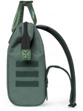 Cabaia Backpack Adventurer Small Leon dunkelgrün metallic