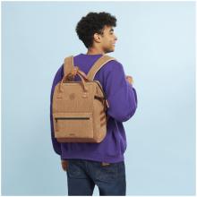 Freizeitrucksack braun Cabaia samtig Cord Dubai Camel Medium 