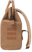 Freizeitrucksack braun Cabaia samtig Cord Dubai Camel Medium 