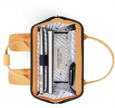 kleiner Wanderrucksack Cabaia Adventurer Small Omis orange Pouch