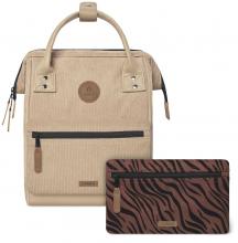 Cabaia Small Adventurer Daypack Tiger beige Luxor samtig