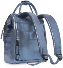 Larissa Jugendrucksack glänzend Cabaia Small Adventurer dunkelblau
