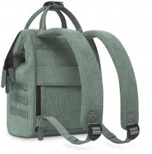 Cabaia Citybackpack samtig Niagara grün Cord Adventurer Small