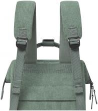 Cabaia Citybackpack samtig Niagara grün Cord Adventurer Small