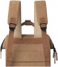 Wanderrucksack Small Cabaia braun Cordsamt Adventurer Fronttasche Dubai