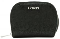 L.Credi Damenbörse Medium Perla schwarz RFID