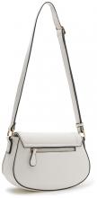 L.Credi feminine Überschlagtasche Oletta weiß 