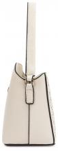 L.Credi Damentasche Crossbody Unterarm Orchidea Creme 