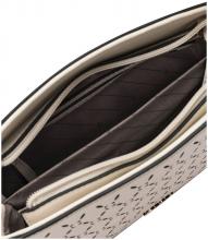 L.Credi Damentasche Crossbody Unterarm Orchidea Creme 