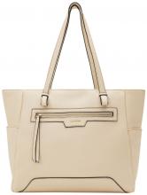 Shoppertasche L.Credi Oana Creme veganes Kunstleder
