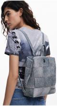 Sumy Mini Desigual blaugrau Backpack Denim PU Yoko
