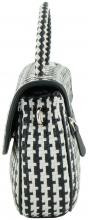 Kurzgrifftasche Mirema Top Handle Flap Bag weiß Beige Guess
