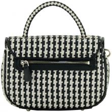 Kurzgrifftasche Mirema Top Handle Flap Bag weiß Beige Guess