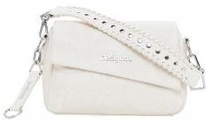 Desigual Handtasche beige Mandala Dejavu Phuket Mini Crudo Überschlag