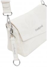 Desigual Handtasche beige Mandala Dejavu Phuket Mini Crudo Überschlag
