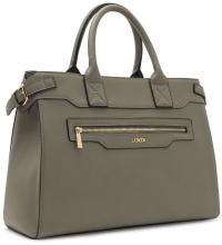 L.Credi Kurzhenkeltasche Damen Olisa Khaki