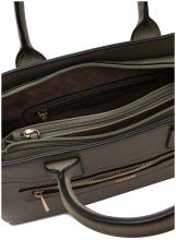 L.Credi Kurzhenkeltasche Damen Olisa Khaki