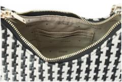 kleine Handtasche Knotendetail Kettenhenkel Guess Mirema Black Multi