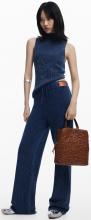 Desigual Tagesrucksack braun Buchstaben 3D Maki Sumy Mini