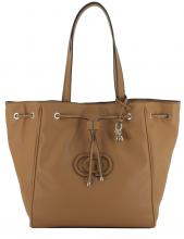 Guess Calebra Drawstring Tote schwarze Henkeltasche