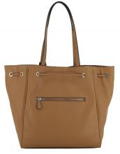 Guess Calebra Drawstring Tote schwarze Henkeltasche