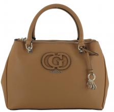 Kurzgrifftasche Status Satchel Guess Calebra Cognac