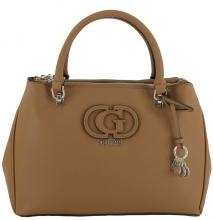 Kurzgrifftasche Status Satchel Guess Calebra Cognac