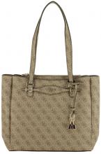 Guess Shopper Katya Coal Logo schwarz grau Multi Comp Tote