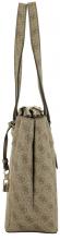 Guess Shopper Katya Coal Logo schwarz grau Multi Comp Tote