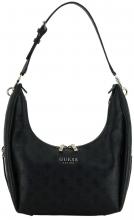 Guess Schultertasche Phoebe Hobo Shoulder Bag Taupe Prägung