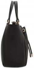 L.Credi Henkeltasche Small Oralie schwarz genarbt nachhaltig