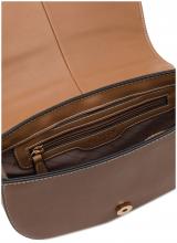 Schultertasche mit gewebten Gurt Orell L.Credi Toffee Braun