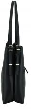 lässige Schultertasche Large Hobo Guess Lefia schwarz