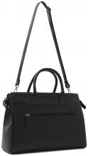 L.Credi Henkeltasche Business Olisa Schwarz vegan
